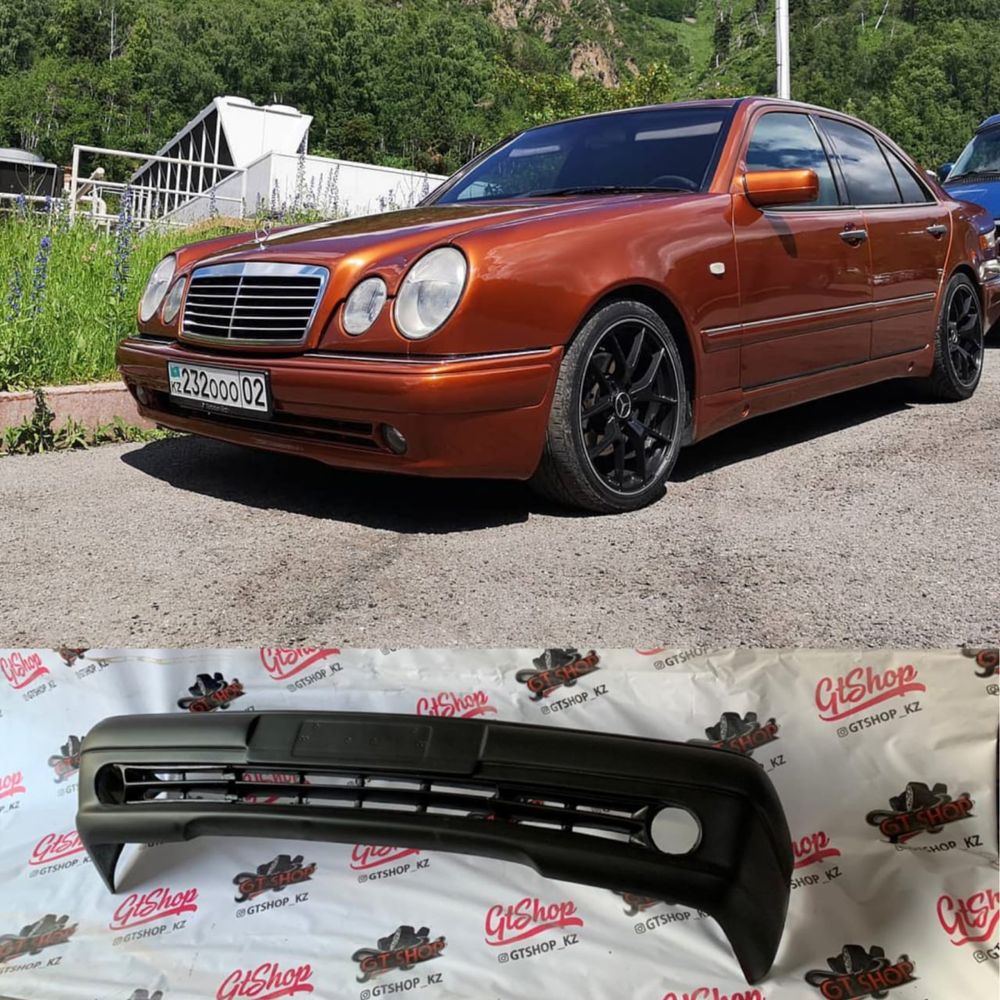 Бампер передний задний пороги Мерседес W210.W202.W124.W