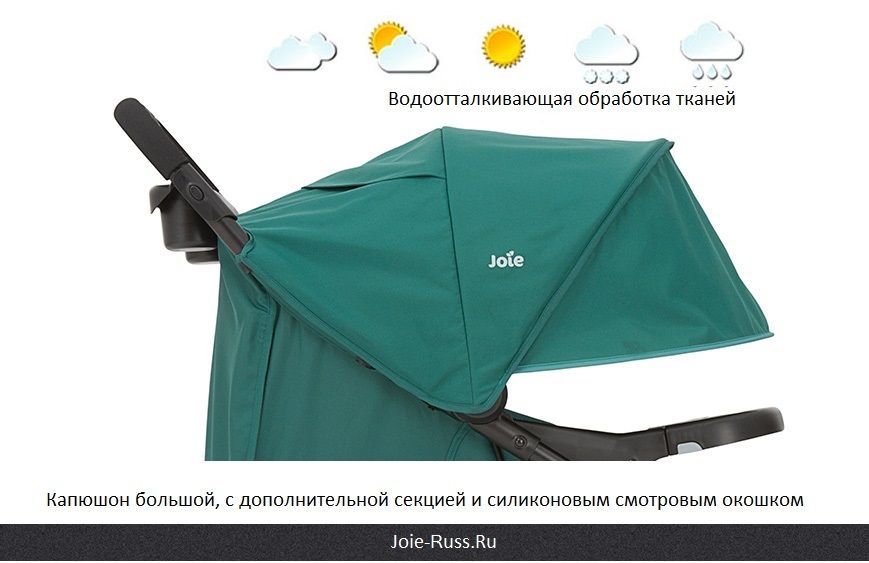 коляска joie muze