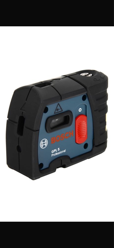 Лазерный уровень Bosch точечный GPL 5. Новый, с чехлом