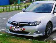 Губа на передний бампер STI Subaru Impreza GH