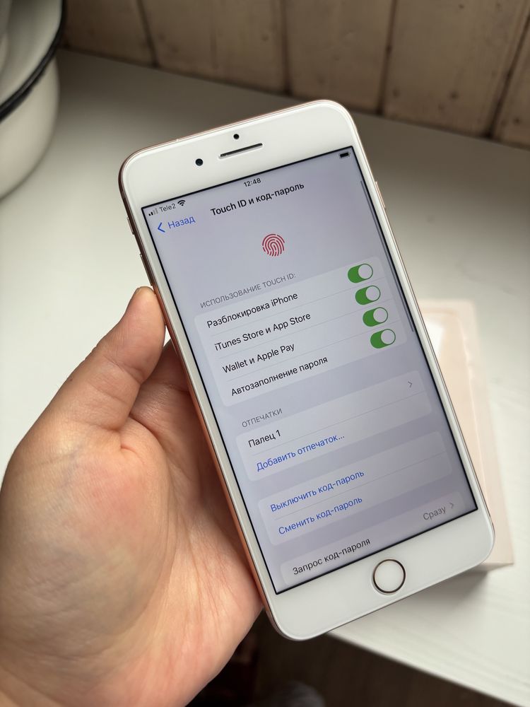 iPhone 8 плюс 64гб Полный комплект