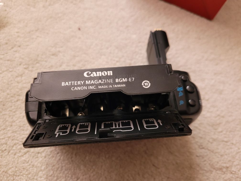 Bg-e7 for canon 7d батарейный блок
