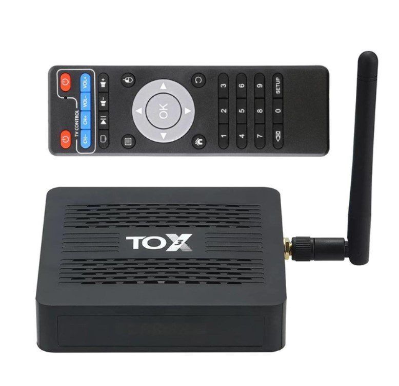 Продам ТВ бокс tox 3 2/16 с аэромышью