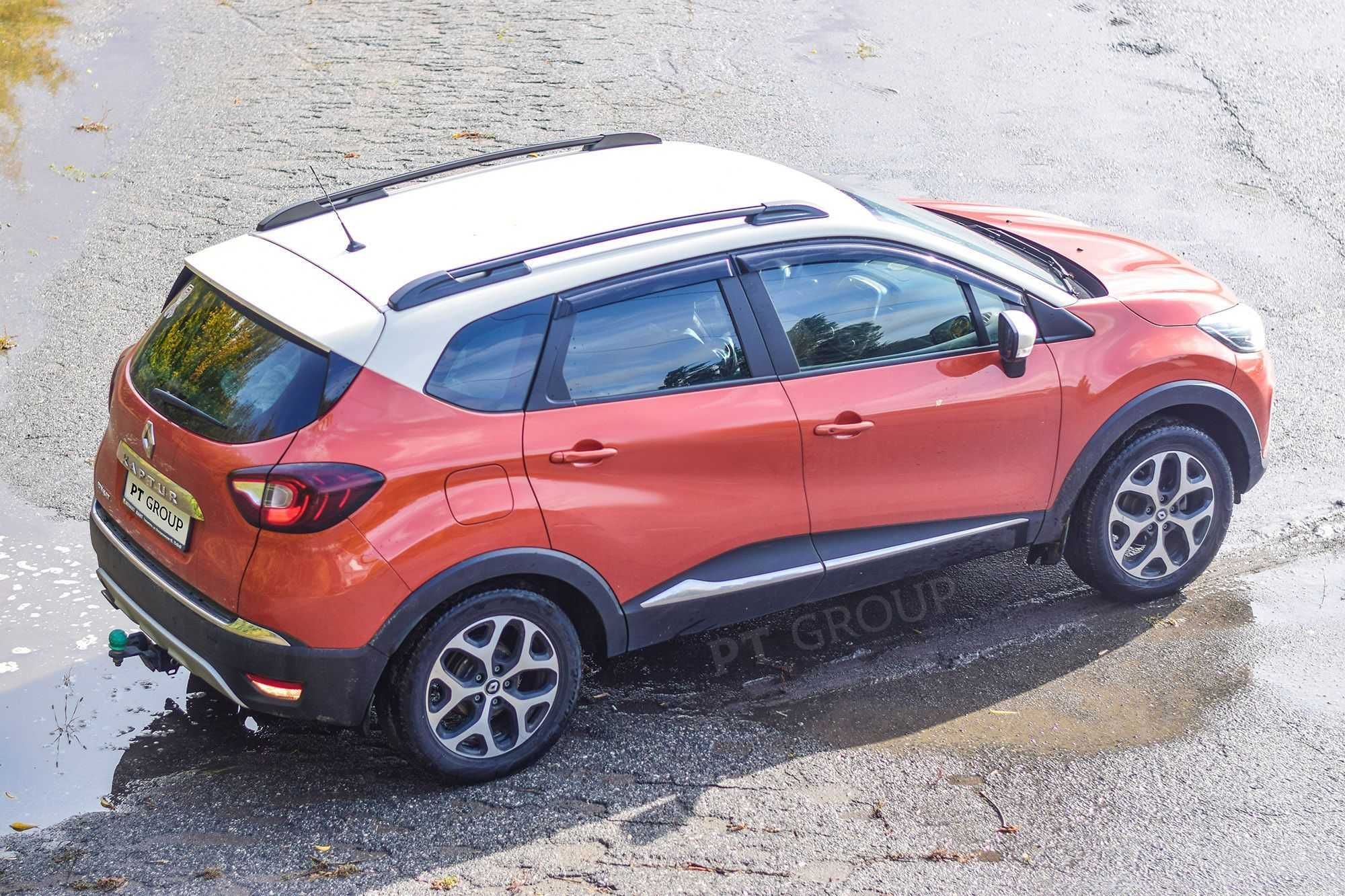 Рейлинги для RENAULT Kaptur от 2016 г.в. (черные или серебристые)