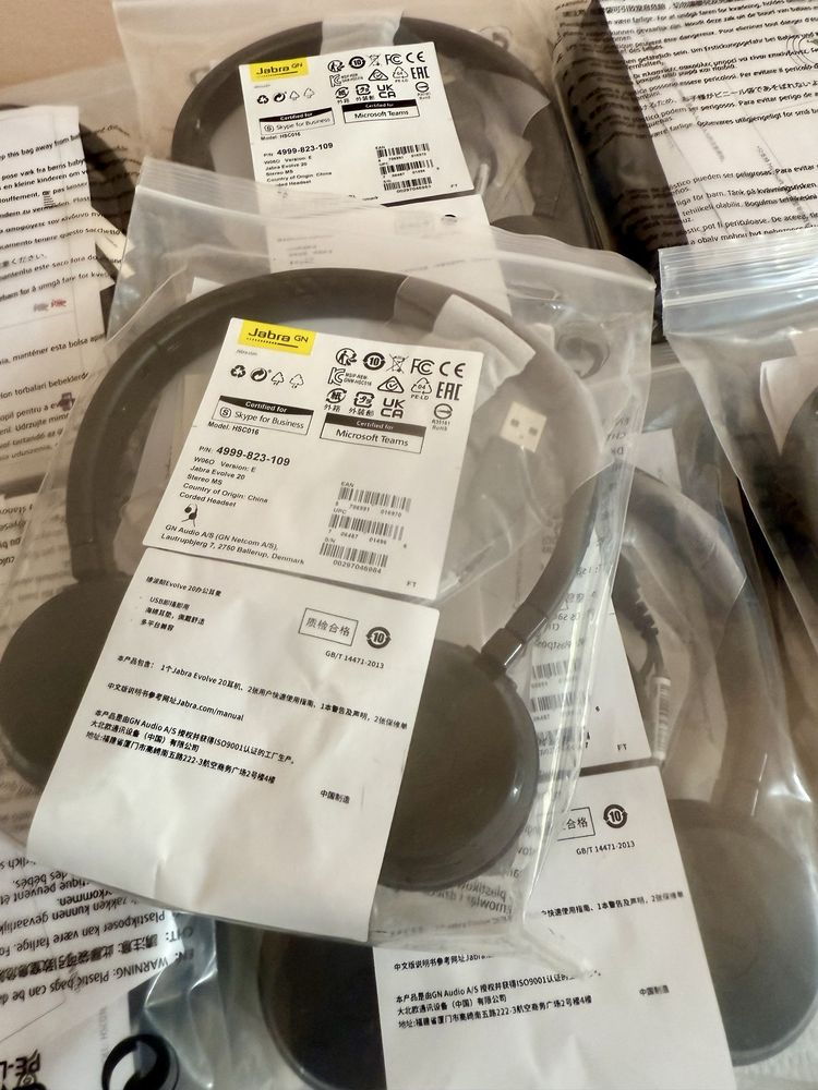 Наушники Jabra Evolve 20 – Идеальны для call-центра и офиса