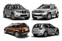 Накладки на ковролин порогов Renault Duster Nissan Terrano
