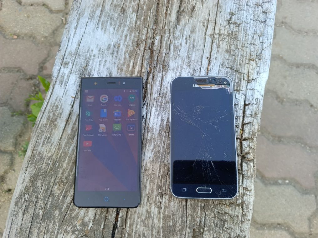 ZTE Blade  и Samsung