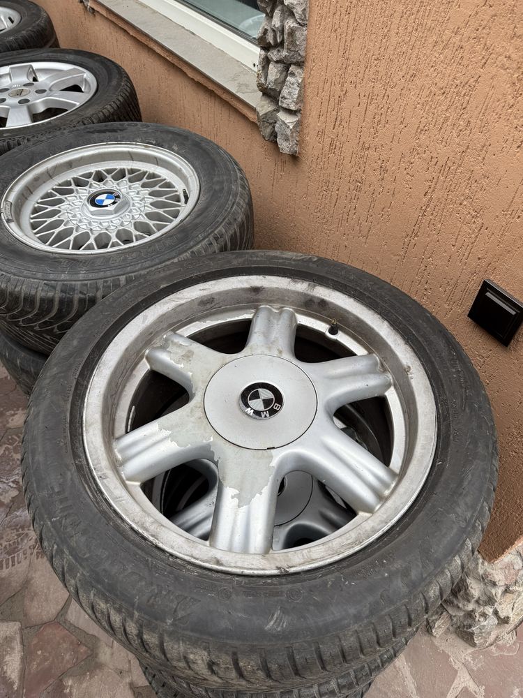 Диски с резиной 10 стиль R17 на BMW e34