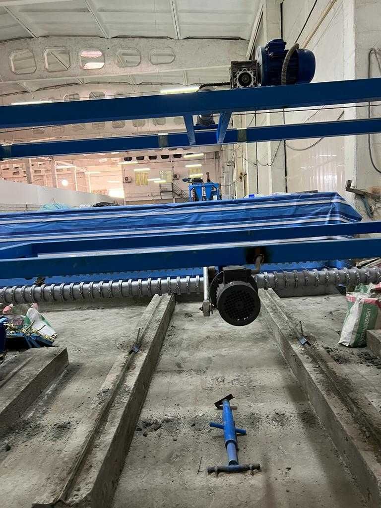 Оборудование для газоблоков на 40 кубов полуавтоматизированное.