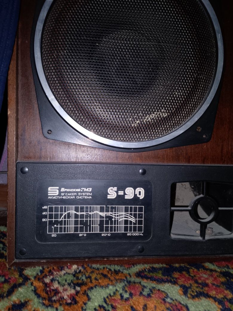 Колонки S-90 + усилитель Kenwood