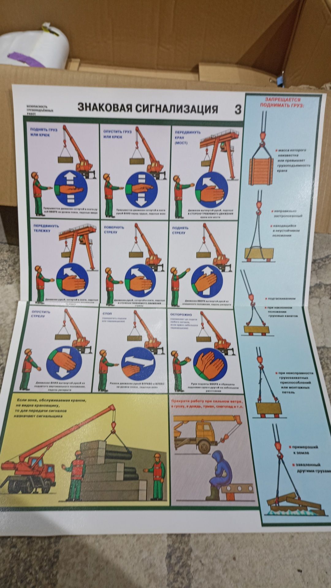 Плакат по технике безопасности