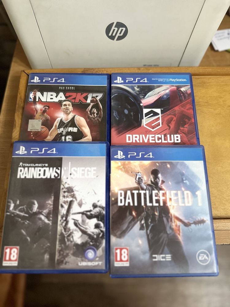 Игровые диски для PS4