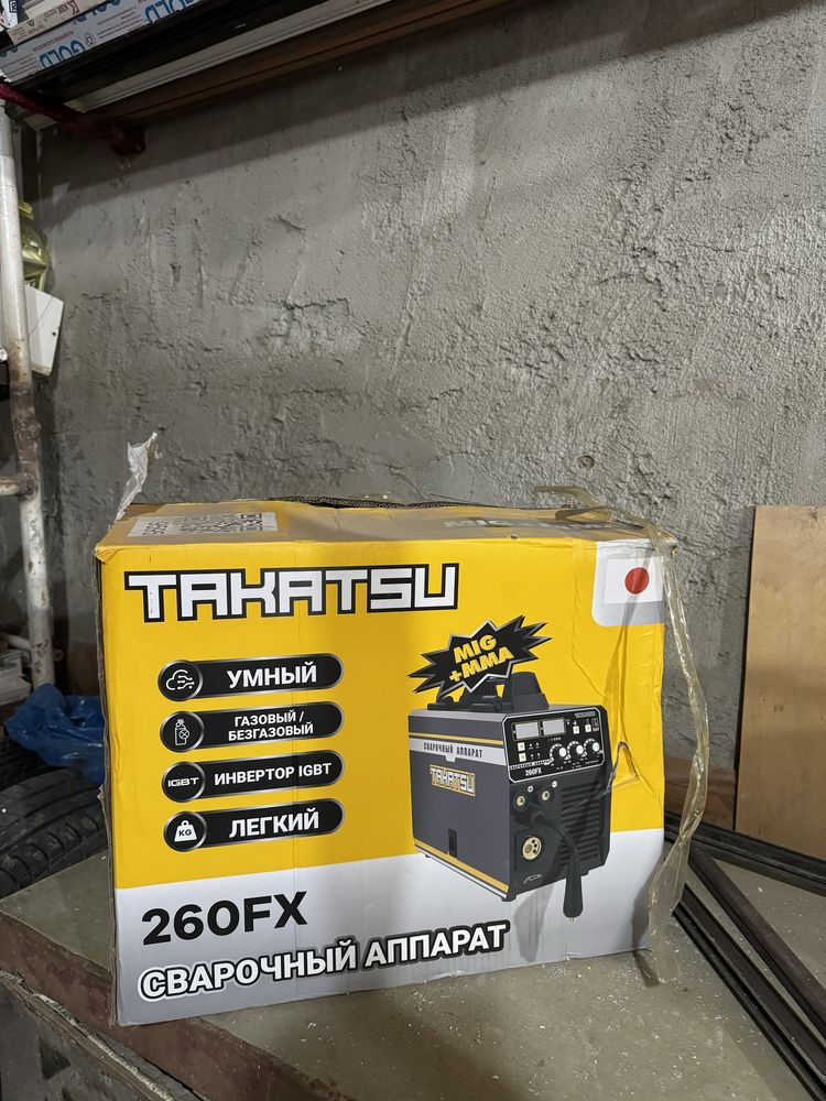 НОВЫЙ Сварка / Сварочный полуавтомат TAKATSU 260FX