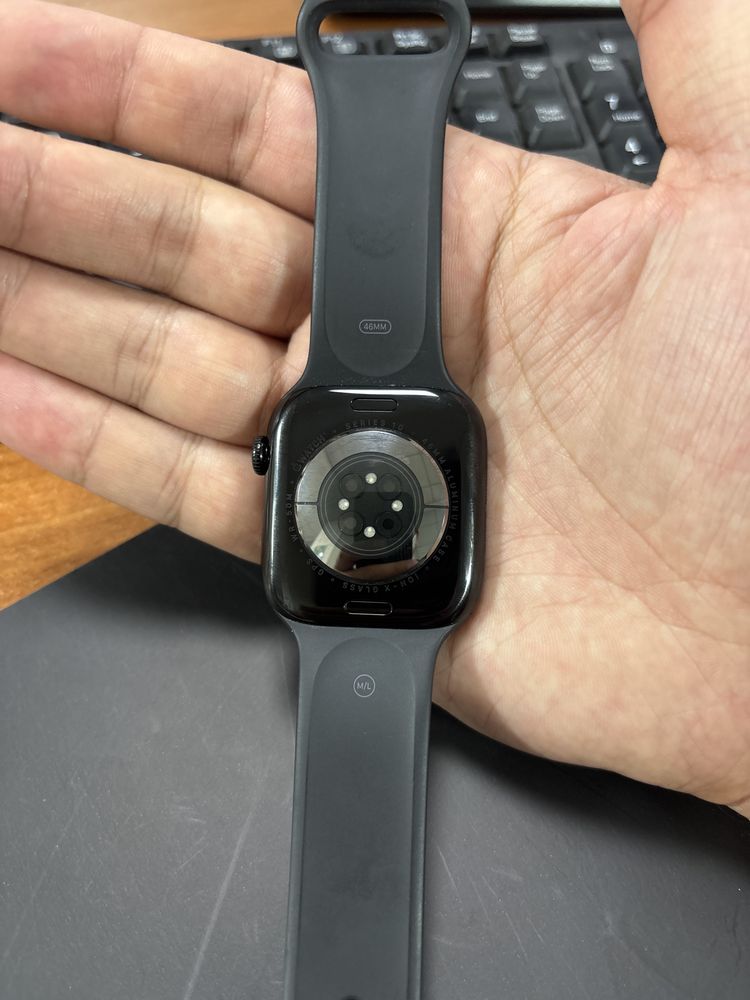 Apple Whatch Series 10, 46mm, Black.