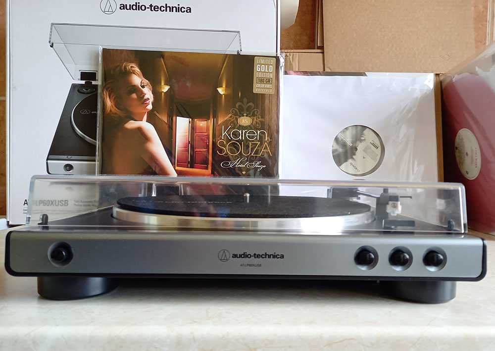 Проигрыватель Audio-Technica AT-LP60XUSB-GM