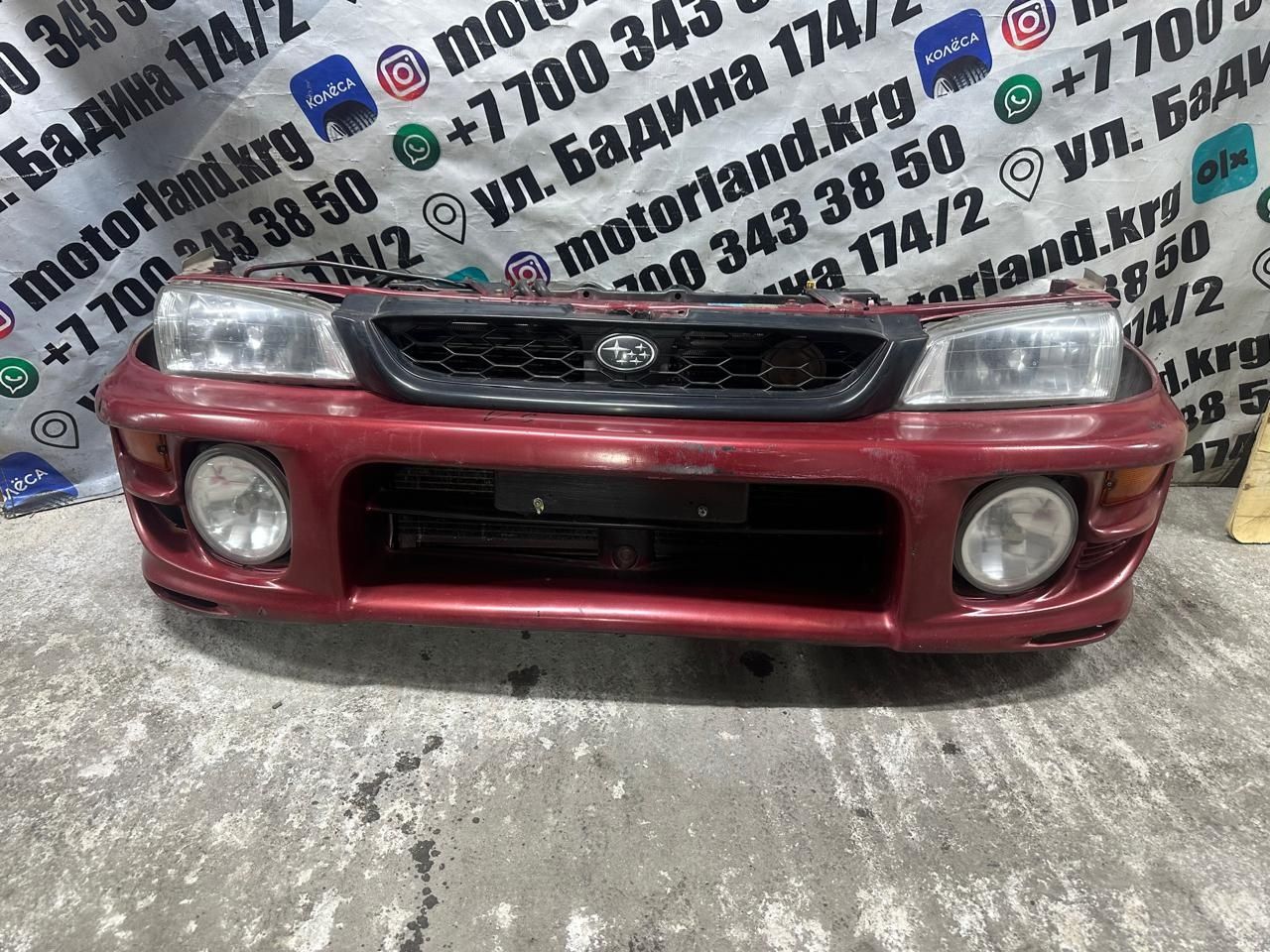 Ноускат nosecut Subaru Impreza WRX  gc/gf