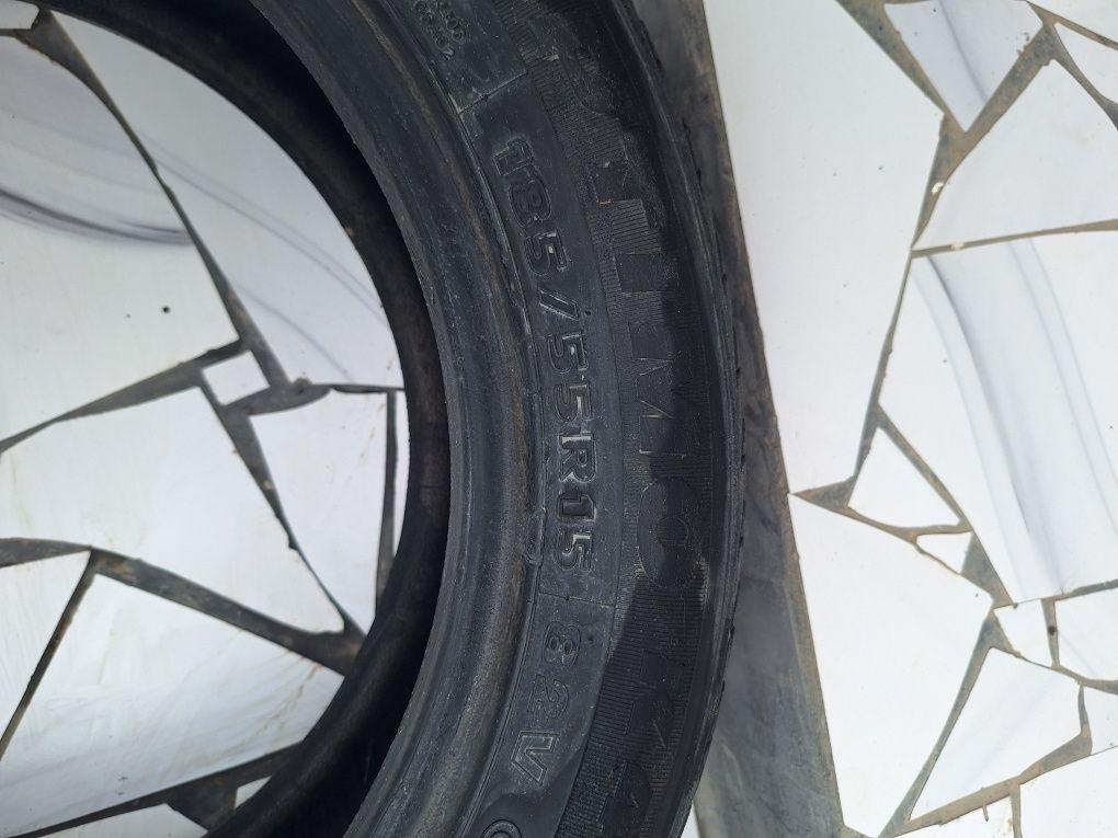 Продам бу шины 4шт. 2шт Pirelli Cinturato P1, 2шт Hankook Optimo K406