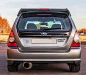 Спойлер под стекло Subaru Forester SG Рестайлинг