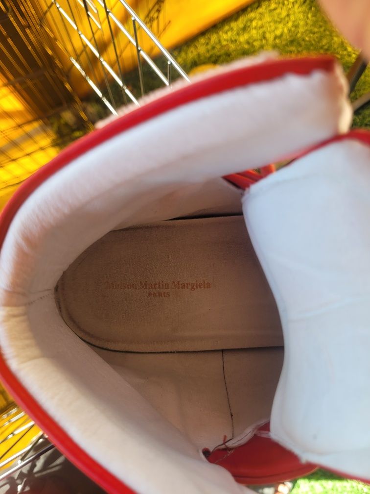 Maison margiela future Red high