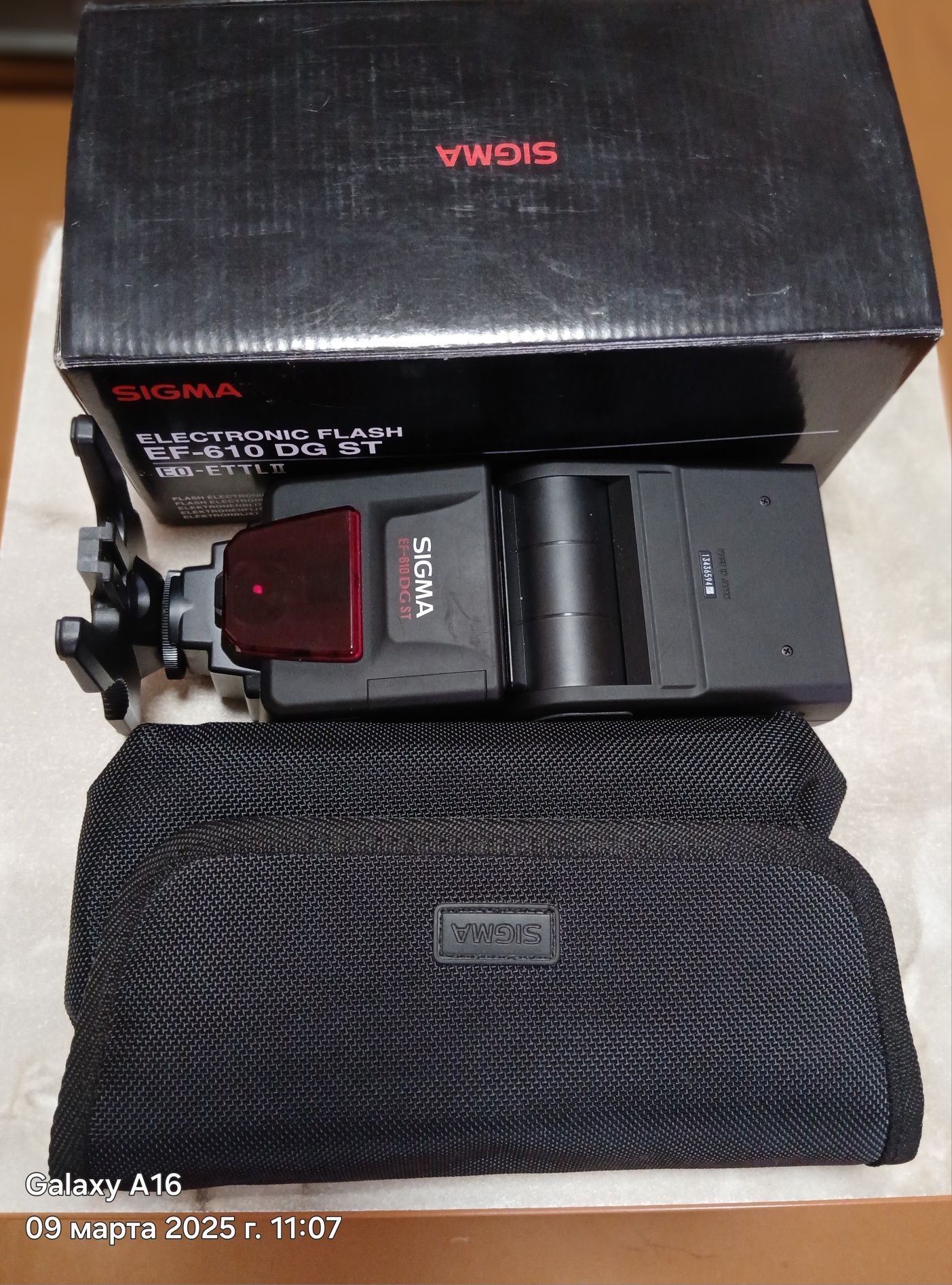 Продаю фотовспышку Sigma EF 610 DG ST,Япония