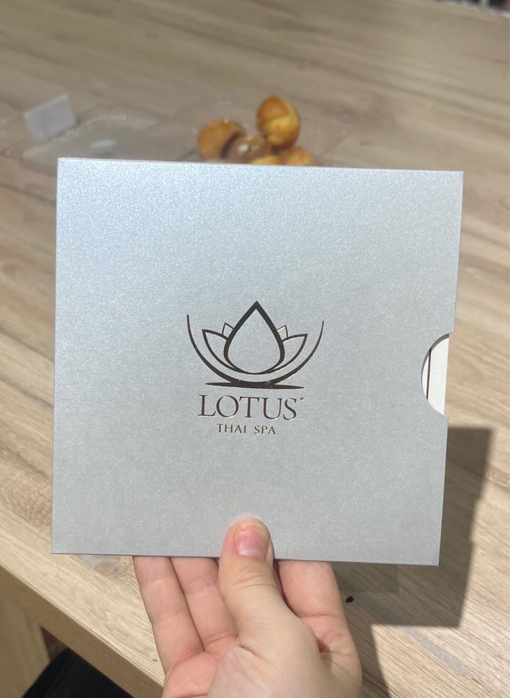 сертификат на спа салон Lotus