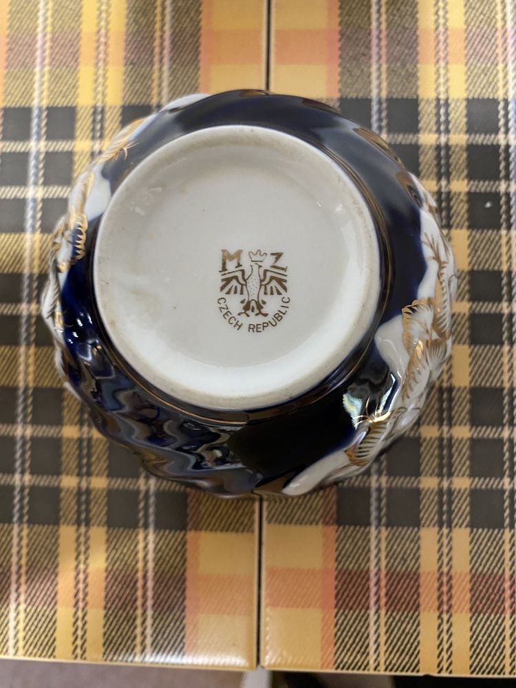 Заварочный  чайник и 2 пиалы, Чехия