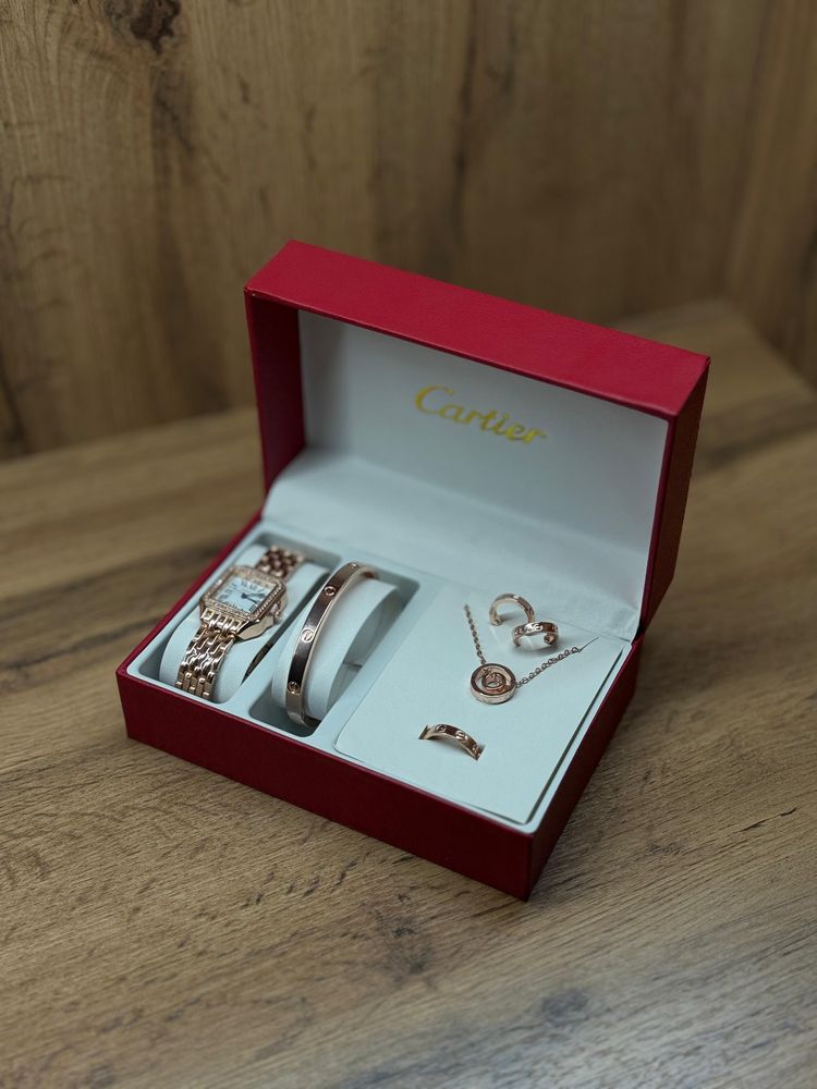 Cartier женский набор