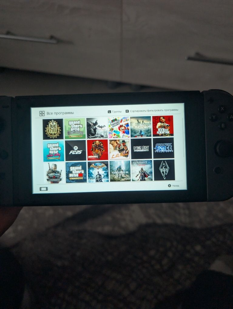 Прошитая nintendo switch