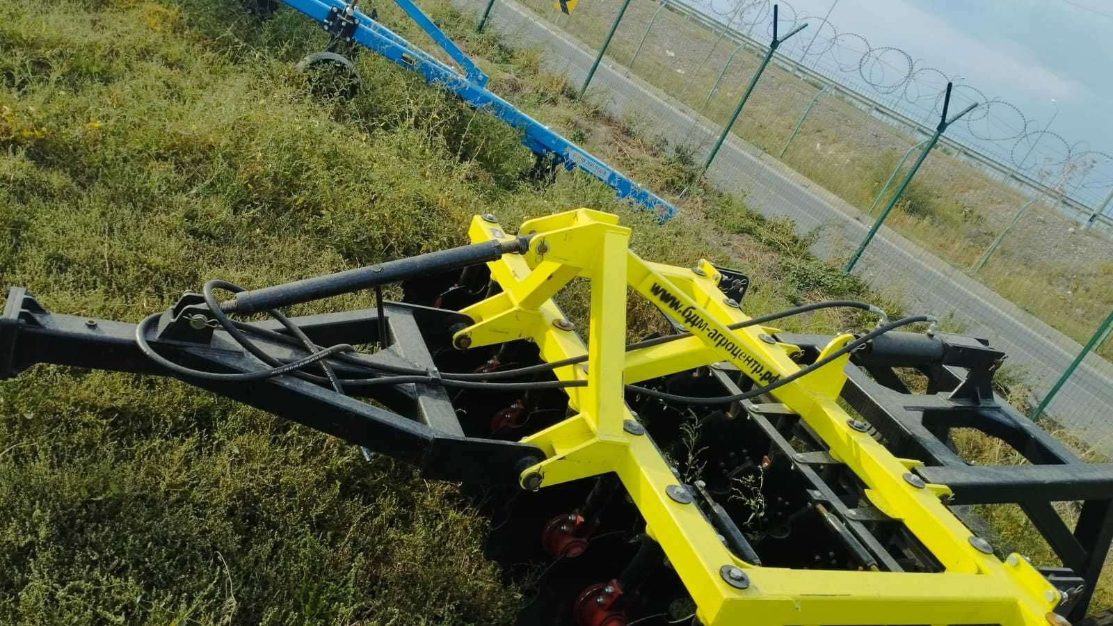 Борона Дисковая дискатор полуприцепной 2.4 метра