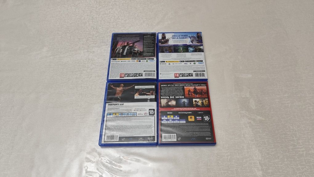 PS4 PS5 Grand Theft Auto V Mortal Kombat 1 Red Dead Redemption 2 Ufc 2