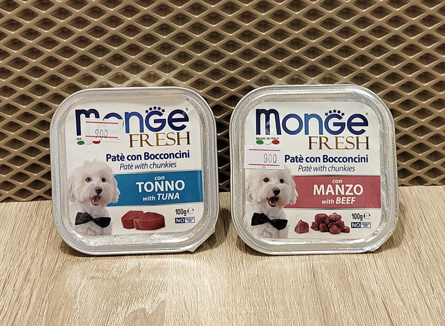 Монже фреш Monge fresh паштет с кусочками для собак