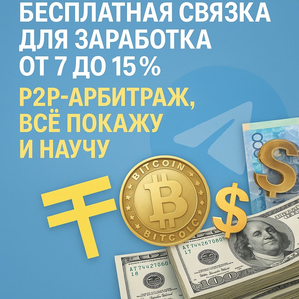 Связка для P2P в криптовалюте. Арбитраж