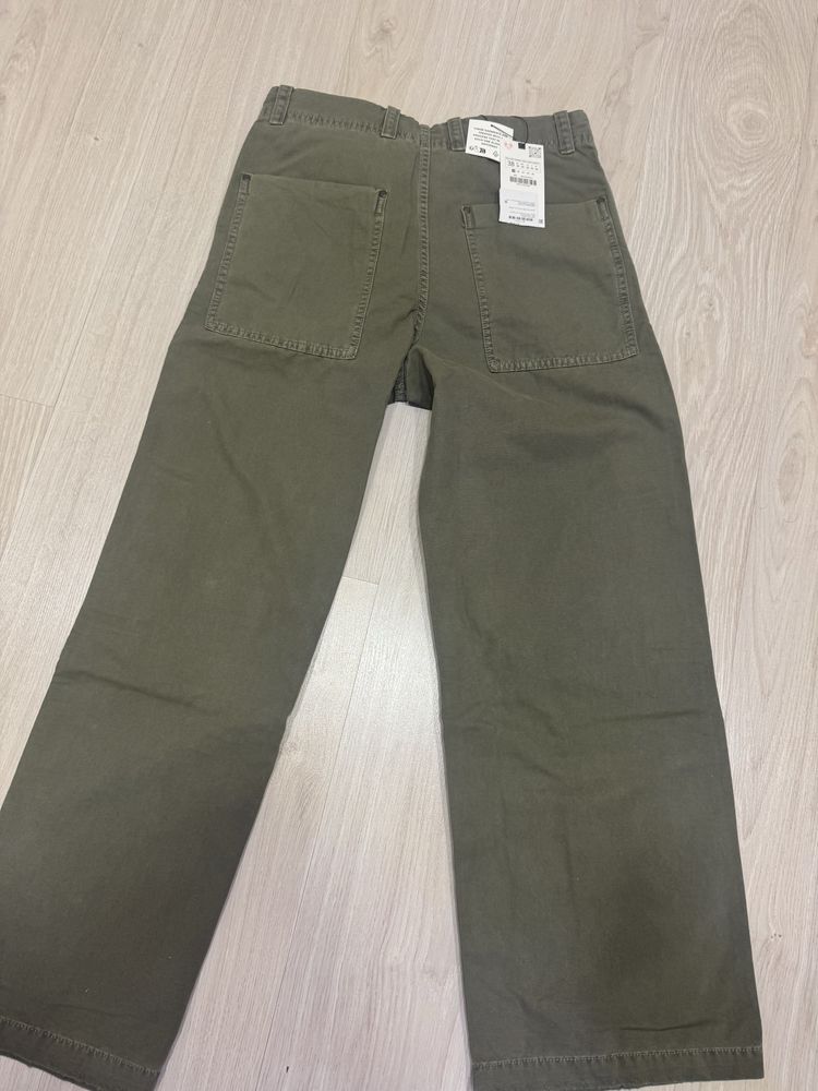 Джинсы zara широкие мужские