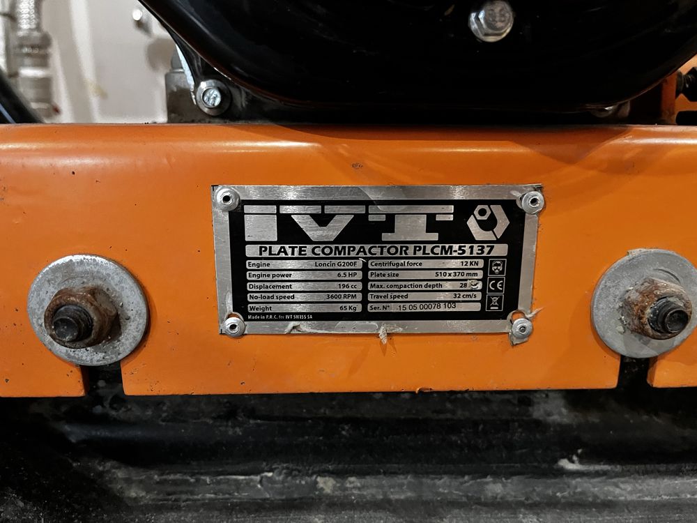 Виброплита IVT PLCM-5137