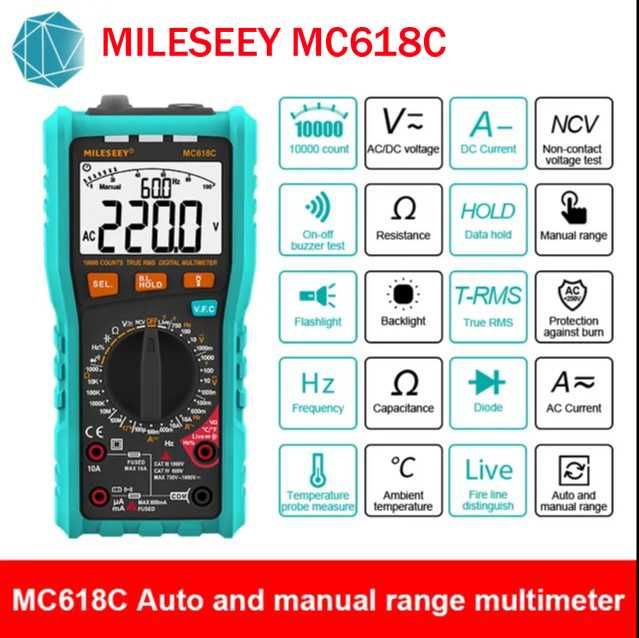 Мультиметр цифровой Mileseey MC616 NCV / Kaiweets HT113B
