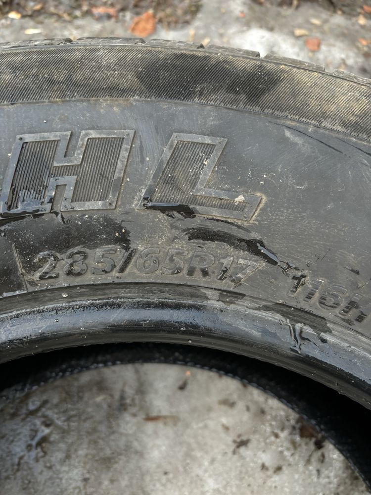 Шины R17 285/65.
