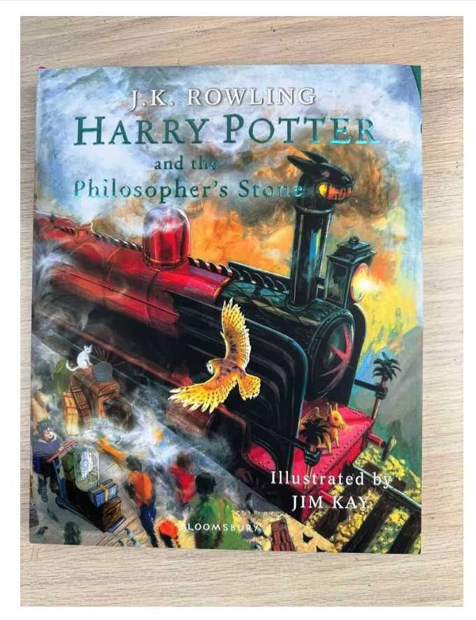 Гарри Поттер на Английском 5 книг. Harry Potter set 5 Books Jim Kay