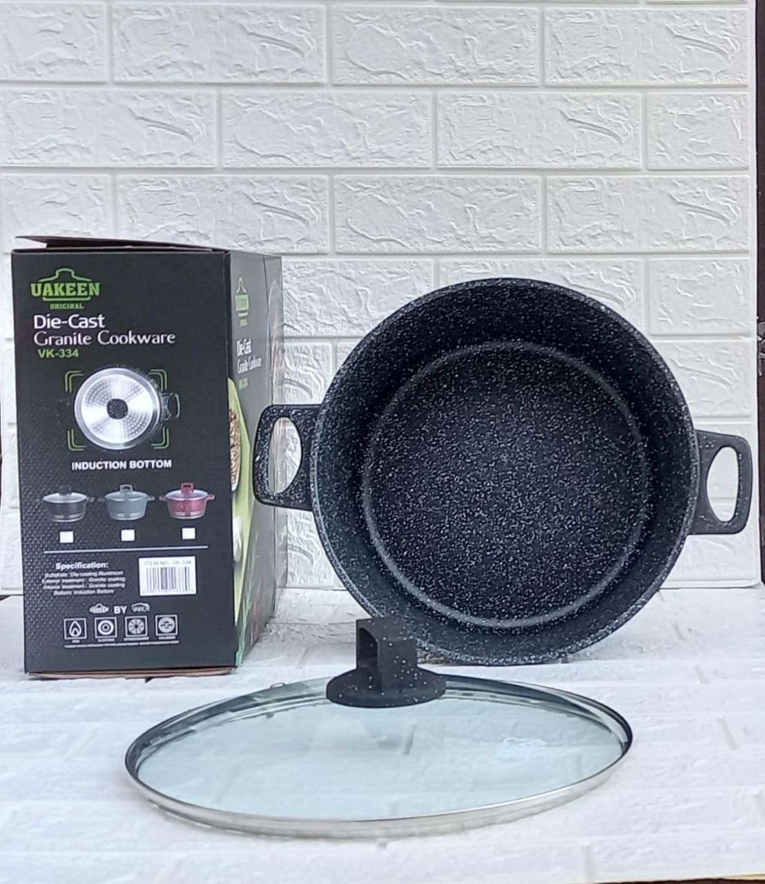 Каменный казан (кастрюль) Vakeen 6.5 л, 7.8л