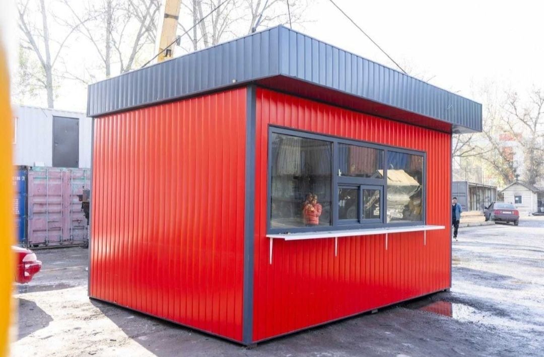 Утепленный контейнер , киоск, торговый павильон