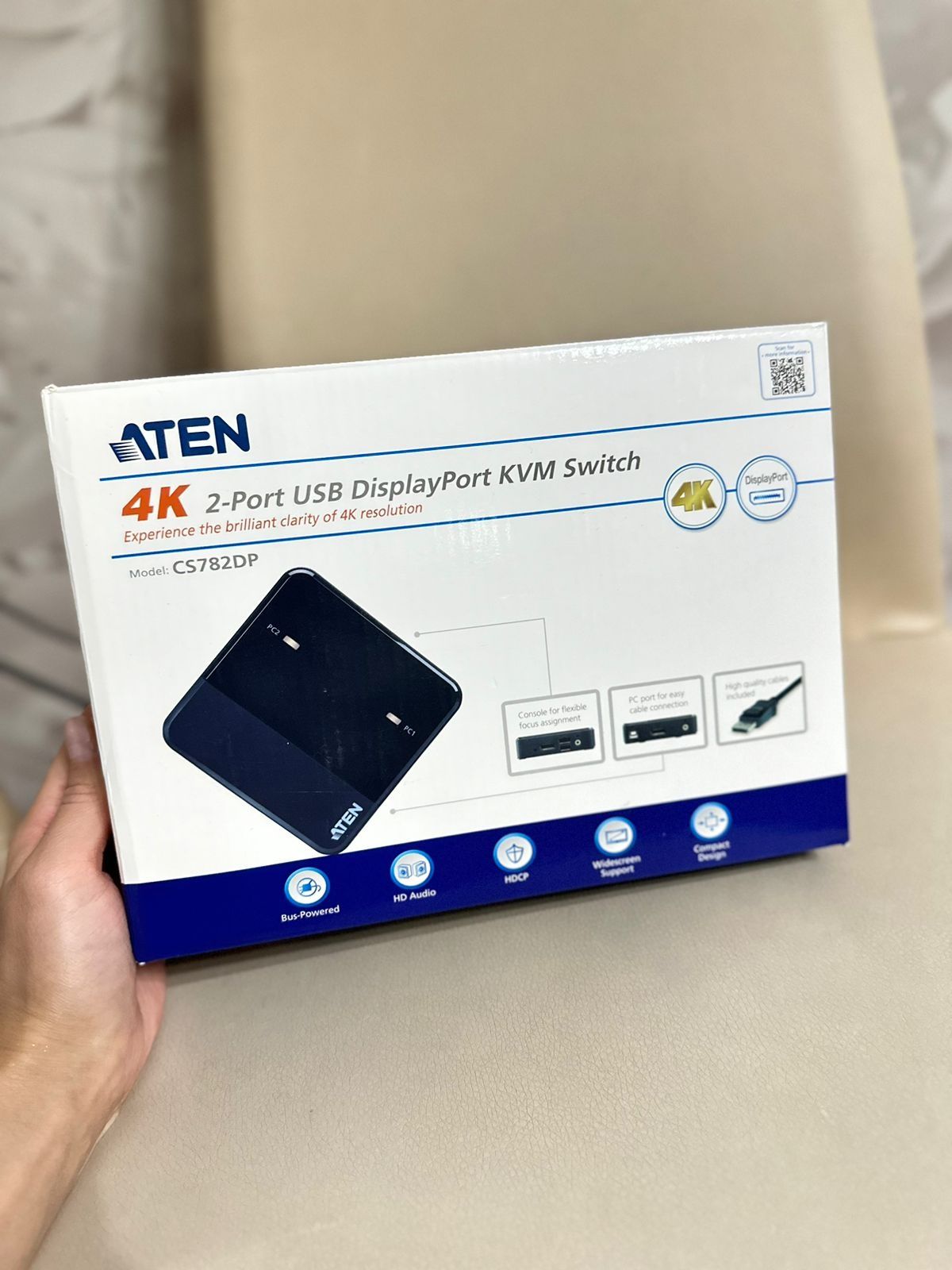 KVM-переключатель (Switch) ATEN CS782DP