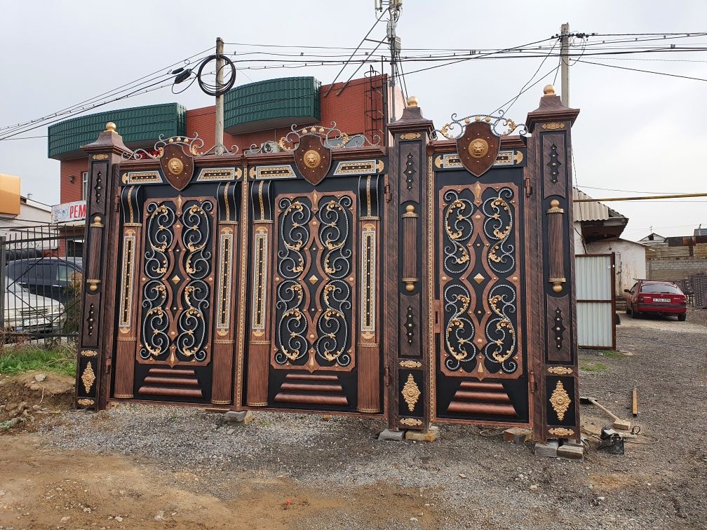 Покраска, рестоврация ворот.