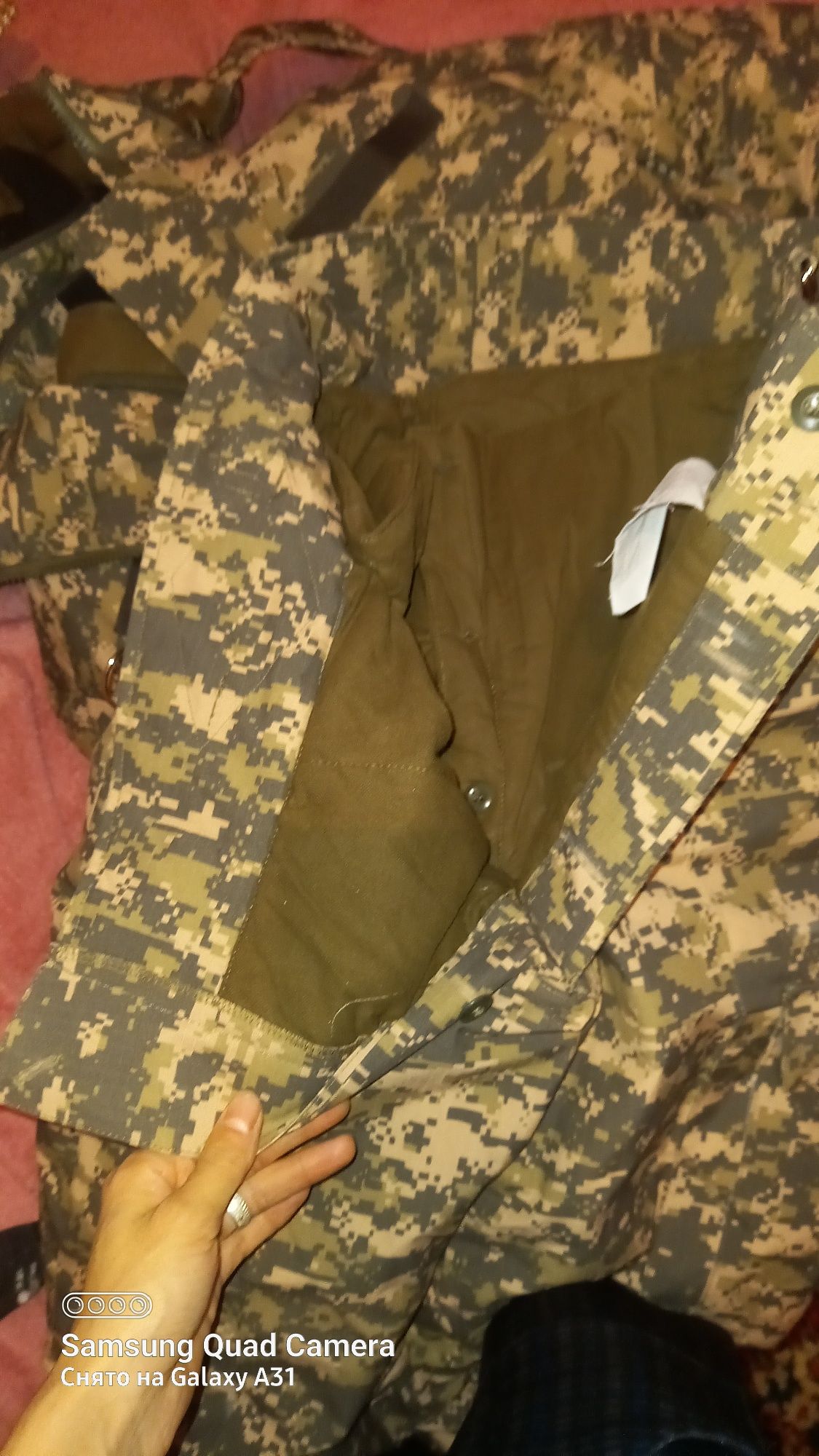 Зимний бушлат комплект