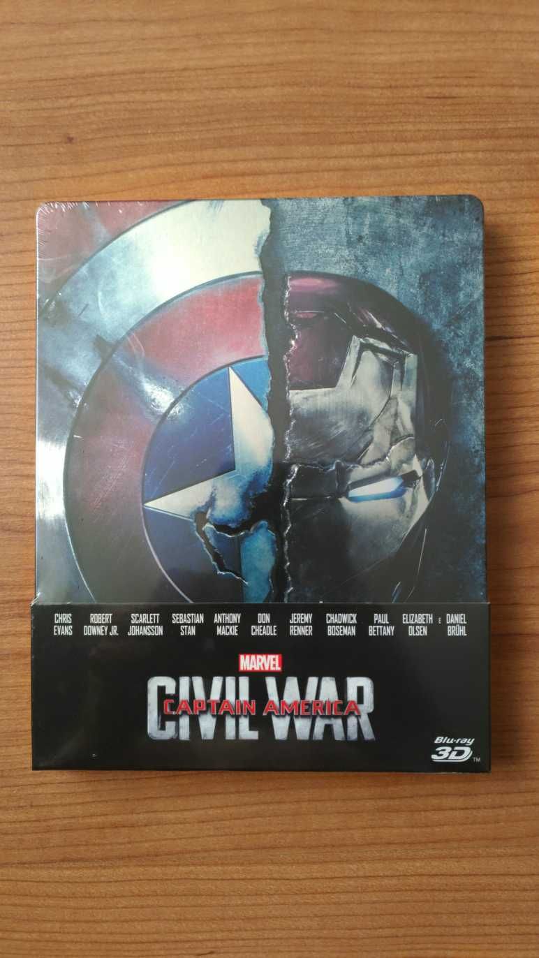 Captain America Civil War / Капитан Америка Противостояние Steelbook