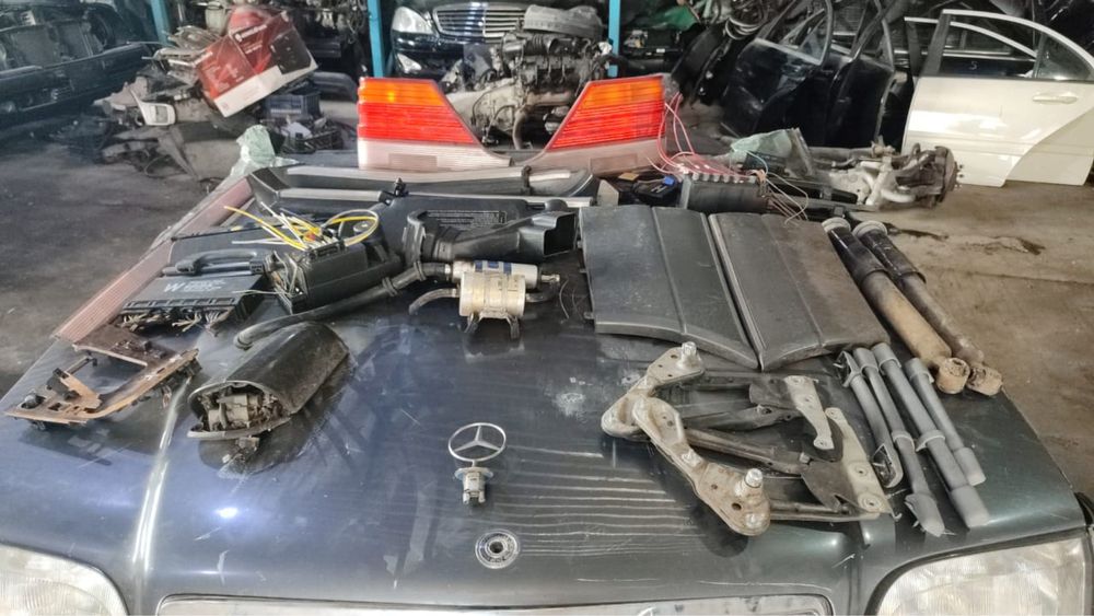 W140 m119 m104 кабан авторазбор мерседес. Двигатель Акпп бу запчасть