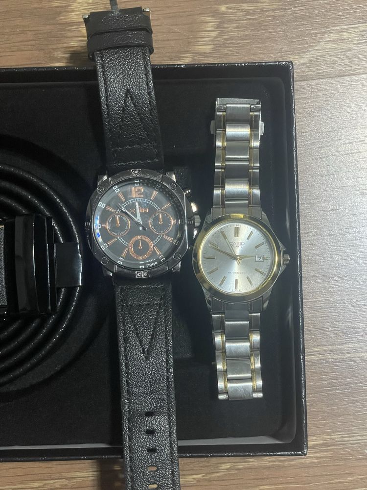 Часы и ремень Casio