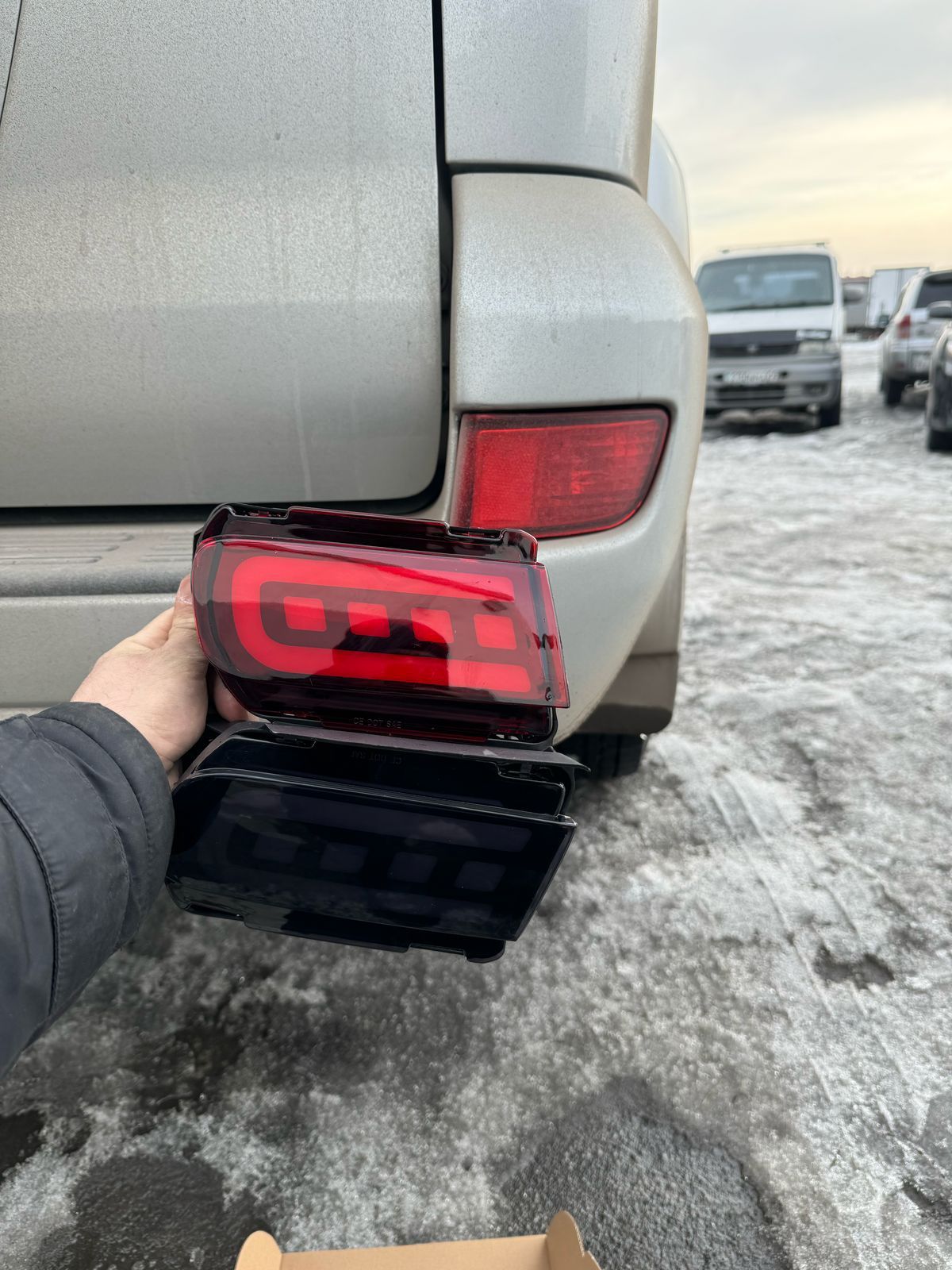 Накладки на крылья Toyota land cruiser Prado 120 lexus GX 470