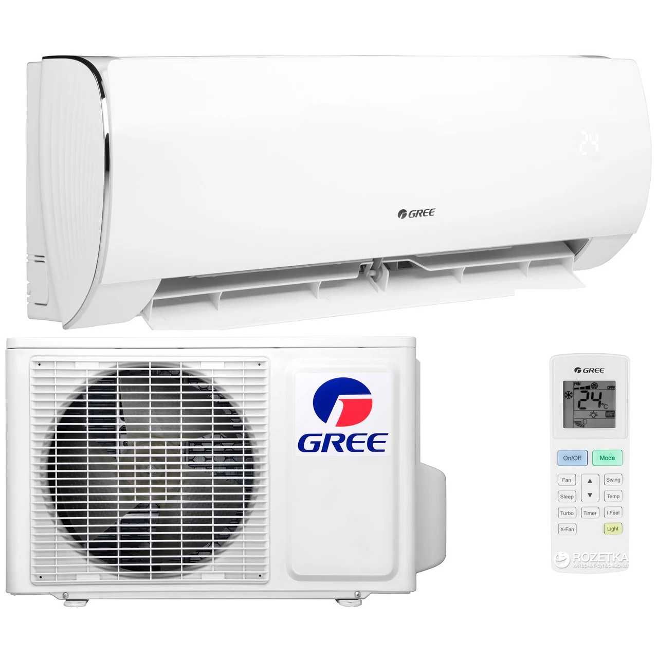 Кондиционер Otex, Almacom,,MIDEA, Доставка в день заказа, Установка
