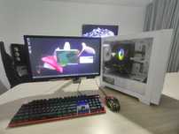 Игровой компьютер с монитором, i5-10400F, GTX1650, 16Gb, SSD 1Tb