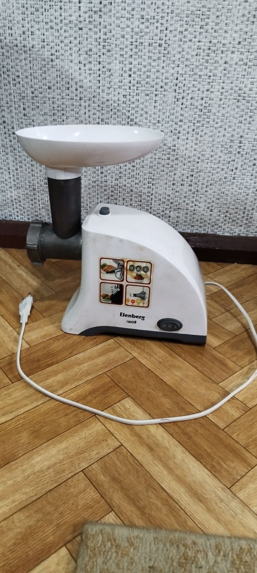 Мясорубка электрическая б у elenberg