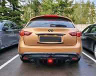 Диффузор заднего бампера Infiniti FX35, FX37, QX70, FX30d